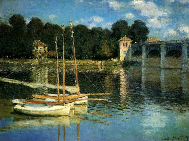 Bridge at Argenteuil by Claude Monet