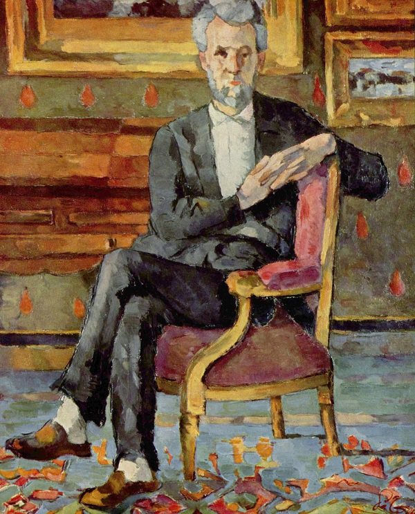 Portrait of Victor Chocquet, 1879 by Paul Cezanne