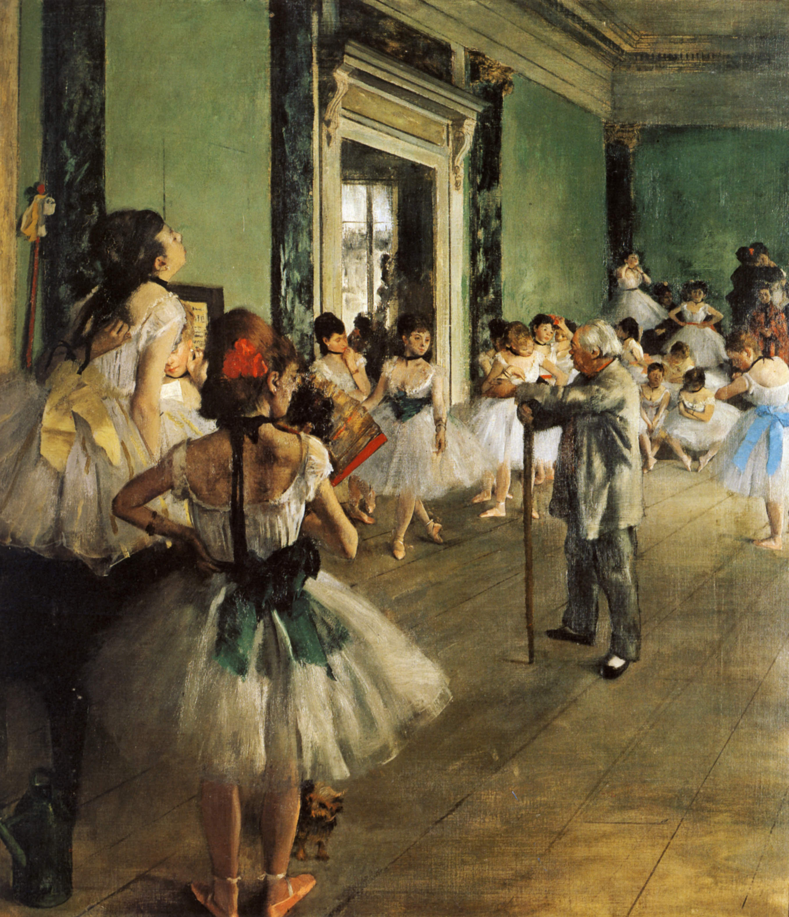The Dancing Class By Edgar Degas The Dancing Class By Edgar Degas