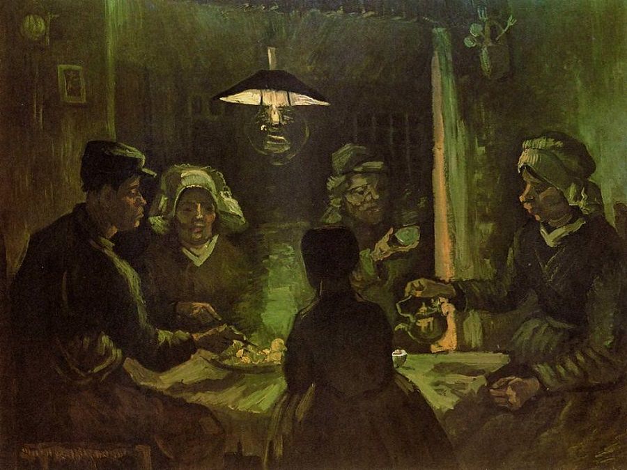 The Patato Eaters by Vincent van Gogh